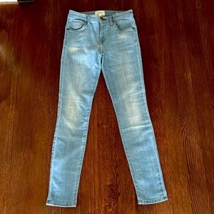 CURRENT / ELLIOT  JEANS  Size 26  HIGH WAIST / ANKLE SKINNY / SKINNY JEAN